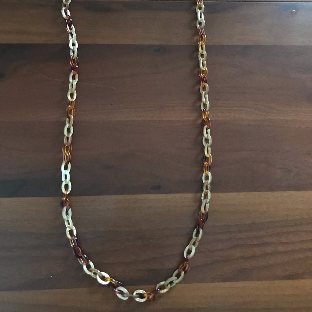 Tortoise long necklace!